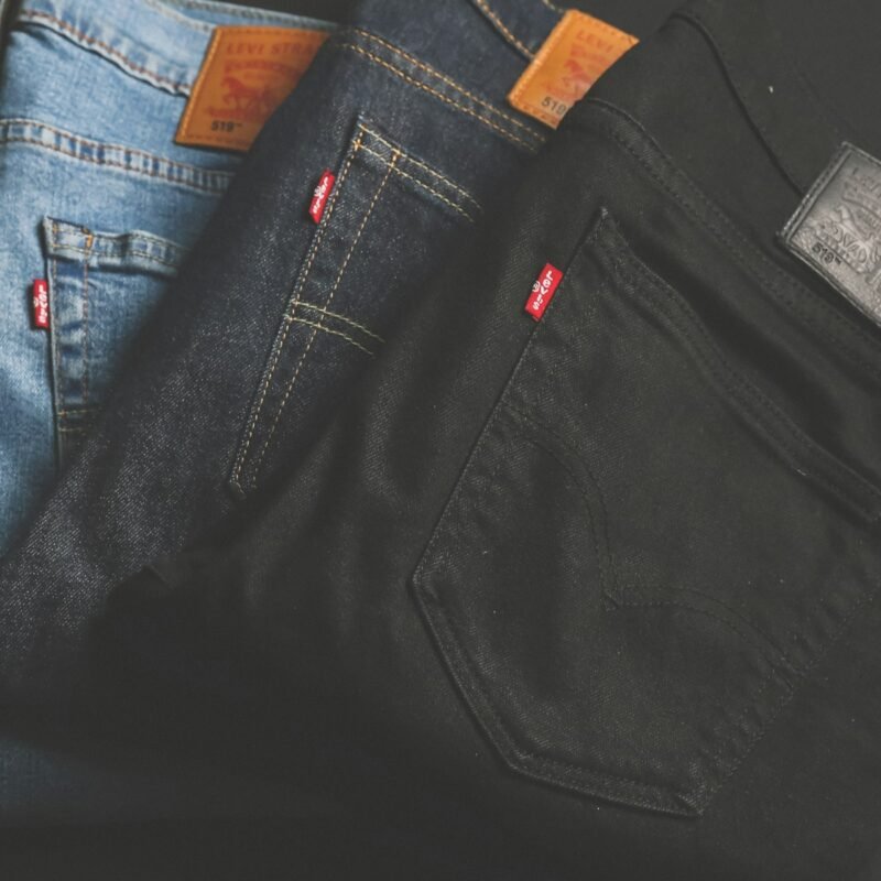 98S Archive Denim folded denim detail