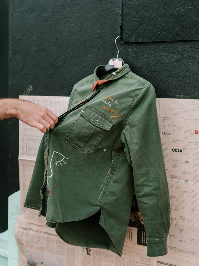 Foundry Workwear Jacket held on hanger