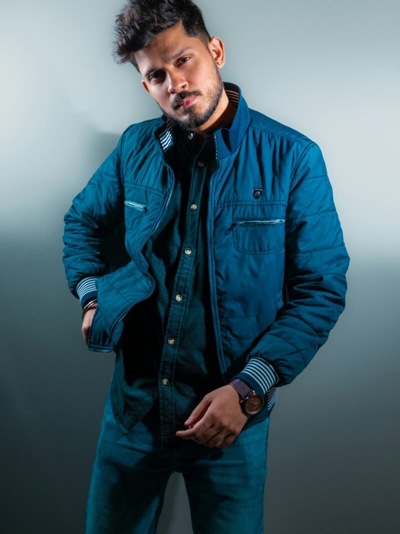 Foundry Workwear Jacket worn with jeans